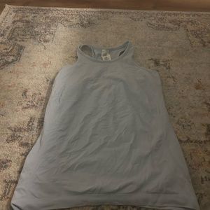 Light Blue athleta girl tank top